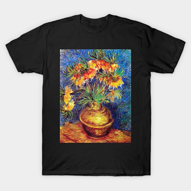 Imperial Fritillaries by Vincent van Goch T-Shirt by Sandra Keller